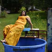 JD and Messy Andi: Dreaming of warmer weather with a formal dunking!