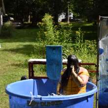 JD and Messy Andi: Dreaming of warmer weather with a formal dunking!
