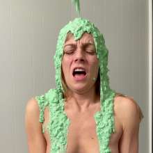 Slimed Models: Erin Fish Slimed Nude