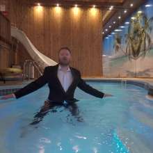 WildThang: Husband Swimming in a Suit