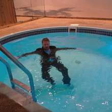 WildThang: Husband Swimming in a Suit