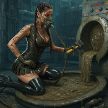 voith: Girls in Gas Masks