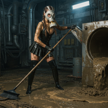 voith: Girls in Gas Masks