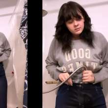 Slime Genesis: Jinxxx Shoves the Shower Head down Her Pants...