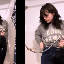 Slime Genesis: Jinxxx Shoves the Shower Head down Her Pants...