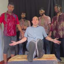 RevSlymsford: Lance Takes The Host's Foot Worship and Slime Forfeit