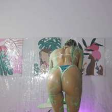 Splat Network: Martina's Sexy Green Sliming