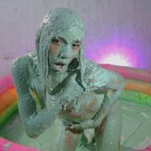 Splat Network: Martina's Sexy Green Sliming