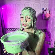 Splat Network: Martina's Sexy Green Sliming
