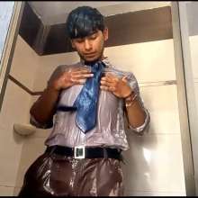WETColours: Mike's Shower in Shirt and Tie