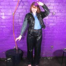 DungeonMasterOne: Miss Abigail Soaked in Double Denim Wetlook