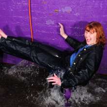 DungeonMasterOne: Miss Abigail Soaked in Double Denim Wetlook