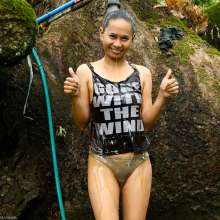 dlodoski: Nicole Teasing on the Mud Pole, Ultimate Edit--Photos