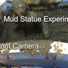 VioletVixen: Mud Statue Experiments Front Angle