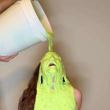 Slimed Models: New Model Who Reached Out To Me to Get Slimed, Gets Nasty!