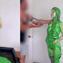 Slime Genesis: Nina Discovers Green Slime...