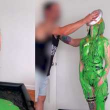 Slime Genesis: Nina Discovers Green Slime...