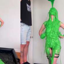 Slime Genesis: Nina Discovers Green Slime...