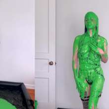 Slime Genesis: Nina Discovers Green Slime...