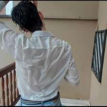 WETColours: Ryan Throws Buckets of Water on Himself in Whte Shirt