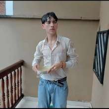 WETColours: Ryan Throws Buckets of Water on Himself in Whte Shirt