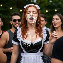 Sleazoid44: Maid to be Pied (again)