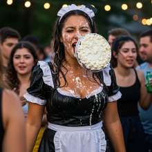 Sleazoid44: Maid to be Pied (again)
