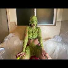 Slimed Models: Teacher Vivi Gets Humiliated By Getting Nasty Green Slimed