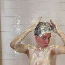 Messy Temptress: Topless and Messy in My Pink Underwear (Savory WAM)