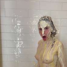 Messy Temptress: Topless and Messy in My Pink Underwear (Savory WAM)