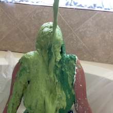 Slimed Models: Vivi Gets Pied With Nasty Pies and Gets Slimed