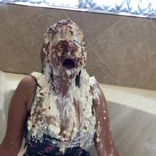 Slimed Models: Vivi Gets Pied With Nasty Pies and Gets Slimed