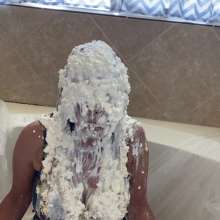 Slimed Models: Vivi Gets Pied With Nasty Pies and Gets Slimed