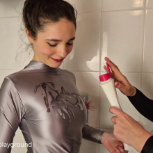 VickysPlayground: new update on my Patreon page (wet spandex)