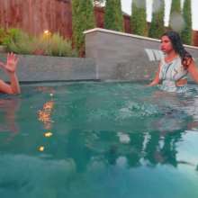 WetlookFashion: Wet Catfight with Kylie and Bella