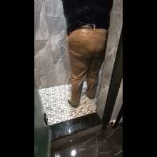 gsdwetlook: Wetlook in a Blue Polo Shirt and Pants