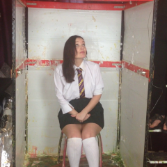 CandyCustard: Faye is in trouble at Candy's splosh school and gets gunged