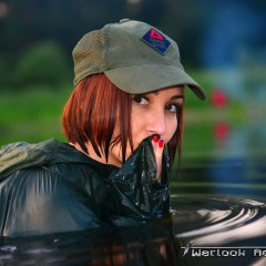 Tarzan: WetlookAdventure--The second part.  The river.  The camo outfit