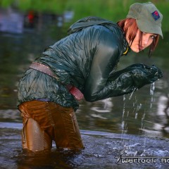 Tarzan: WetlookAdventure--The second part.  The river.  The camo outfit