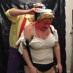 Mandar: Cool whip and icing make for a hostile play date
