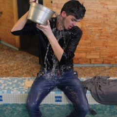 wetlookercom: 4 new guys on  + Video