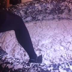 CandyCustard: Mud virgin Axa Jay gets muddy in officewear, tights and heels