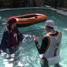 jace02116: Clips from recent wet parties, fully-clothed hotties clothed and wet