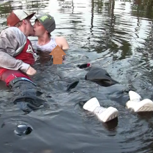 jace02116: Clips from recent wet parties, fully-clothed hotties clothed and wet