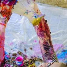messyhot: Luna LaVey's First Cake Experience