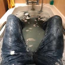 wetmart2240: Foam Jeans