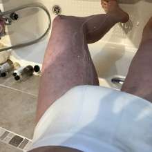 messy944: Trashing new white boxers