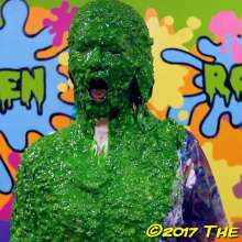 PieZone: Watch This Redheaded Rockstar Get Pied and Slimed!  (Video Release)