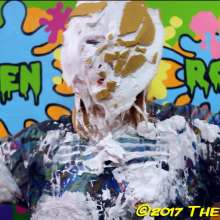 PieZone: Watch This Redheaded Rockstar Get Pied and Slimed!  (Video Release)