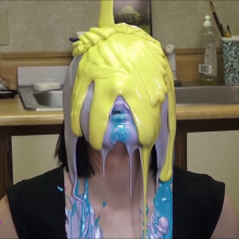 RevSlymsford: Coverage!  Jilly humiliated with bucket after bucket of sticky mallow gunge